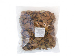 Снапсы со вкусом копченой рыбы: Гренки черные со вкусом сметаны и лука