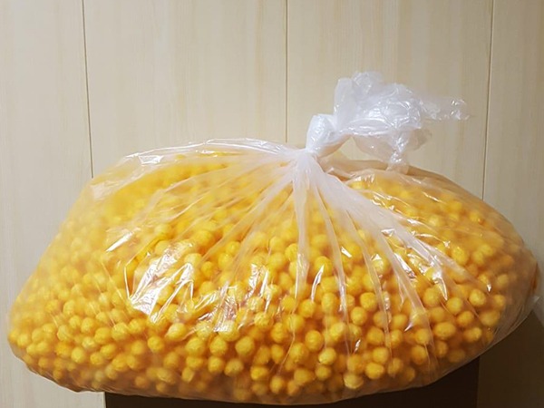 Кукурузные шарики со вкусом сыра в Дубне