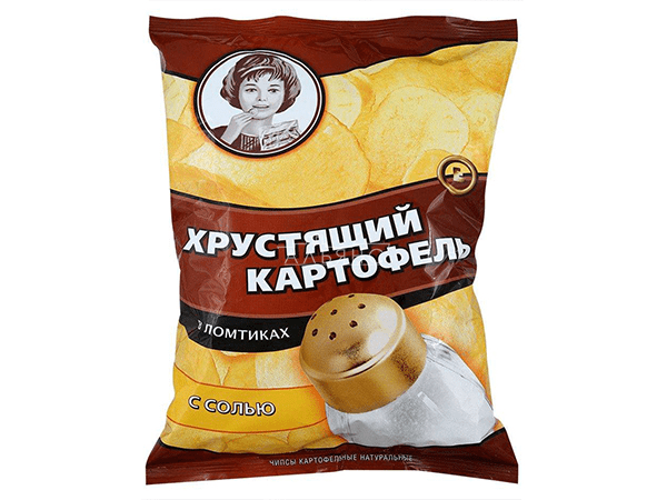 Картофельные чипсы "Девочка" 160 гр. в Дубне