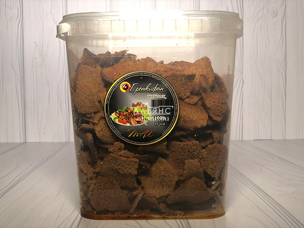 Ржаные гренки со вкусом шашлыка в Дубне