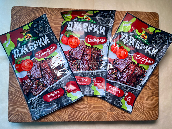 Джерки из индейки "Баффало" 45 гр. в Дубне