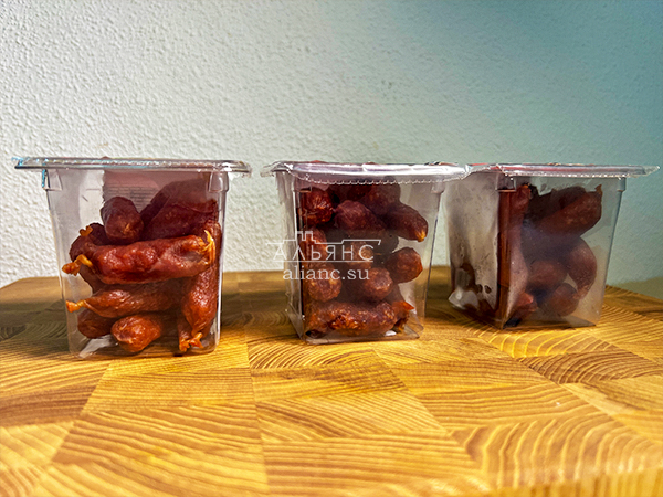 Колбаски МИНИ с сыром с/к (100 гр) в Дубне