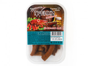 Икра кефали вяленая: Сурские гренки Камчатский краб (100 гр)