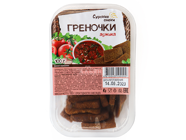 Сурские гренки с Аджикой (100 гр) в Дубне