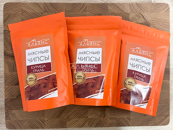 Мясо (АЛЬЯНС) вяленое курица "Гриль" 50 гр. в Дубне