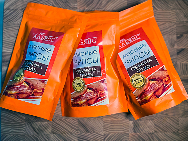 Мясо (АЛЬЯНС) вяленое свинина "Гриль" 50 гр. в Дубне