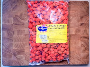 Рыбец вяленый: Арахис в глазури со вкусом тайский перец