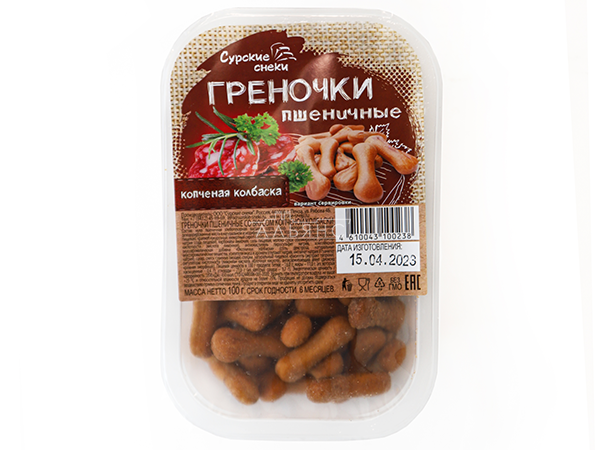 Сурские (ПШЕНИЧНЫЕ) Копченая колбаска (100 гр) в Дубне