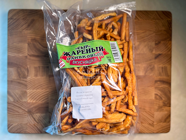 Жареный сыр "ВКУСНЯШКА" (Оливковый) 500гр. в Дубне