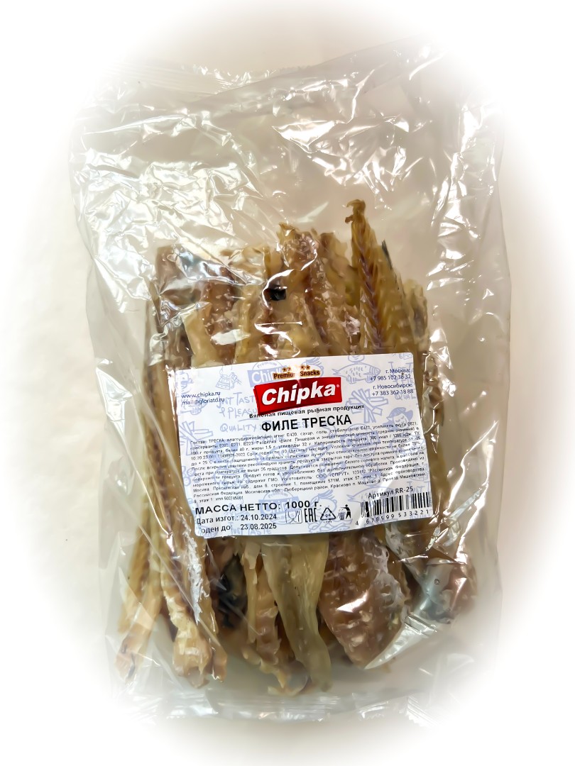 Треска филе (Chipka) 1кг в Дубне