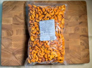 Колбаски из тунца: Кешью 