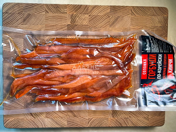 Горбуша соломка по-корейски в Дубне