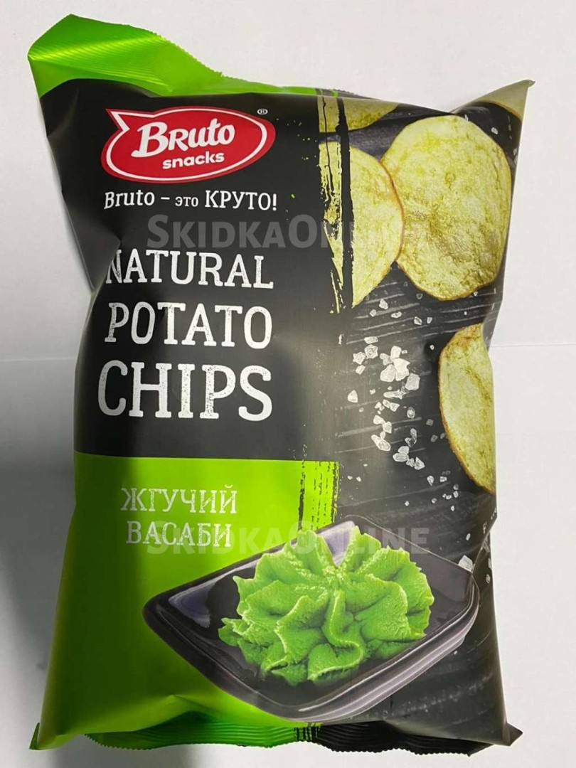 Картофель «Бруто» со вкусом васаби 70 гр. в Дубне