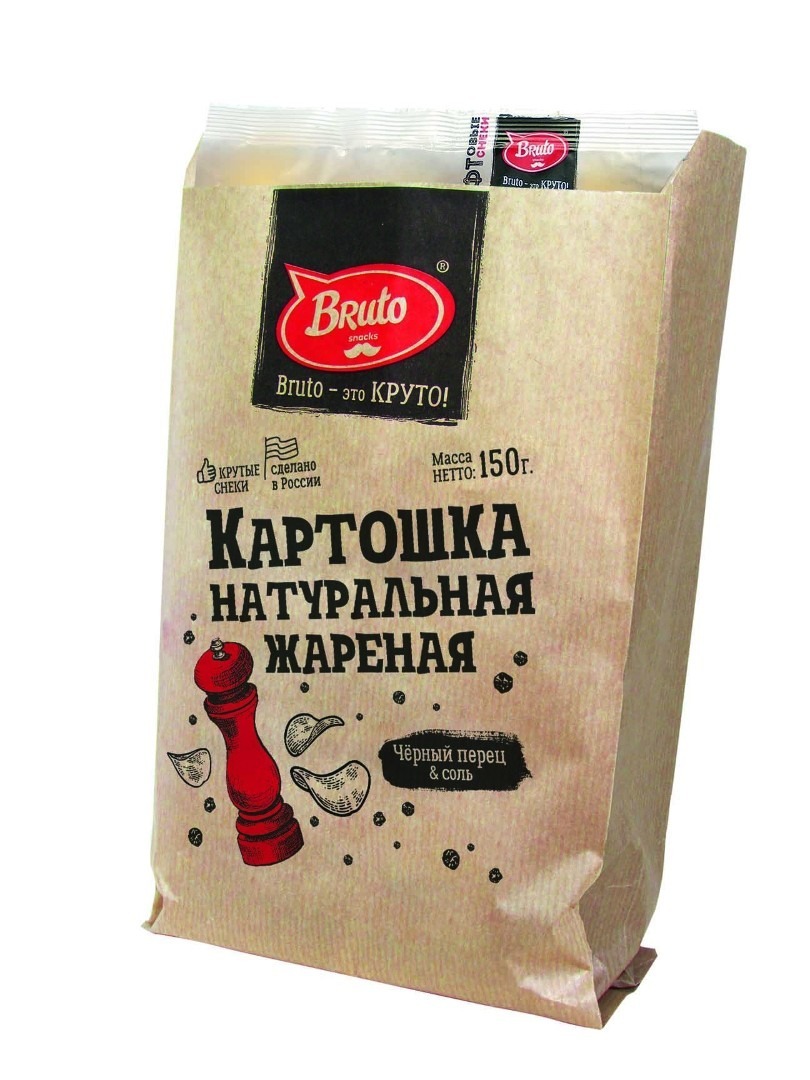 Картофель «Бруто» черный перец 70 гр. в Дубне