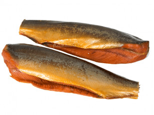 Красноперка вяленая: Горбуша балык холодного копчения